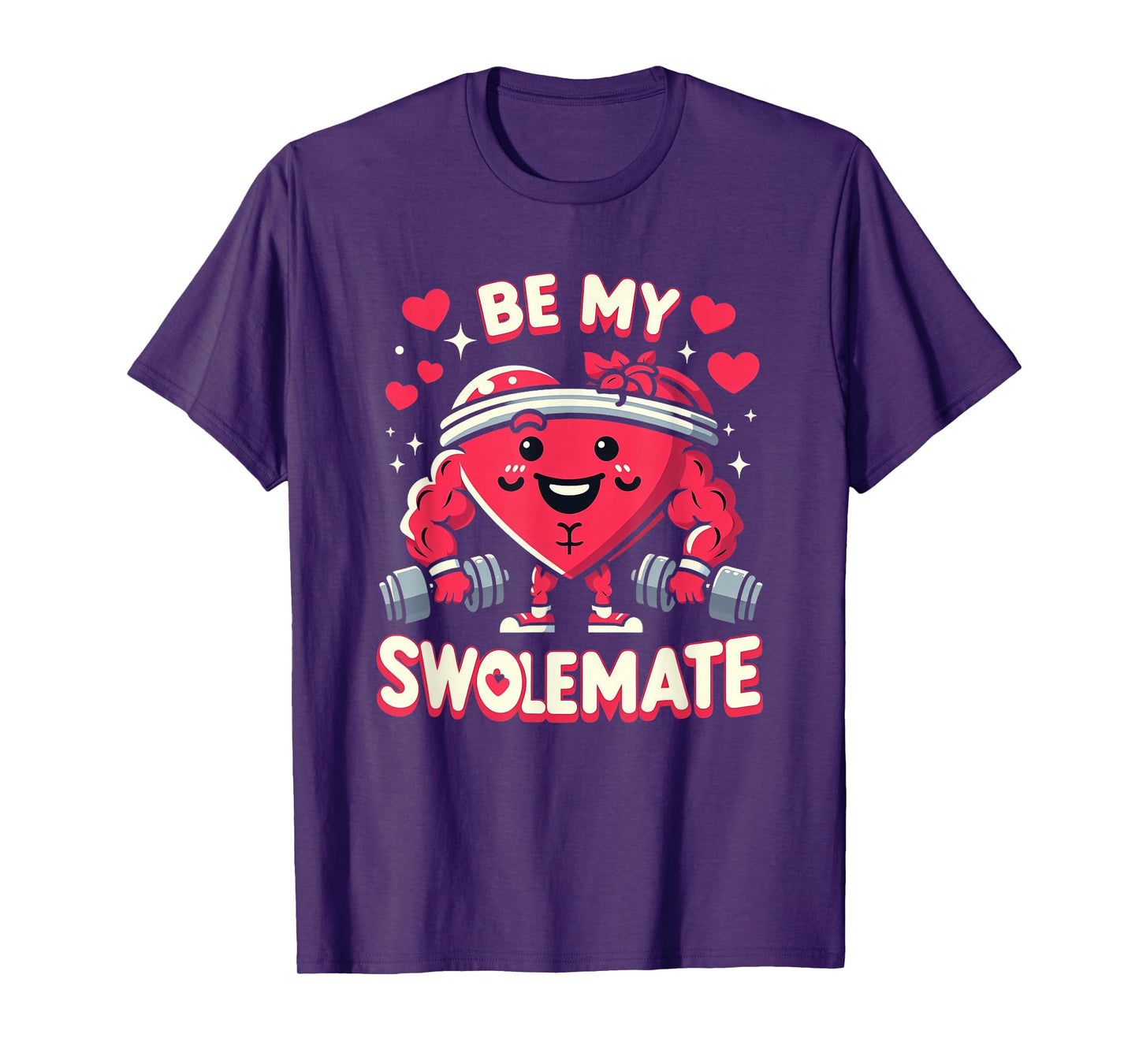 Be My Swolemate Tee - Valentines Day Bodybuilding Gym T-Shirt
