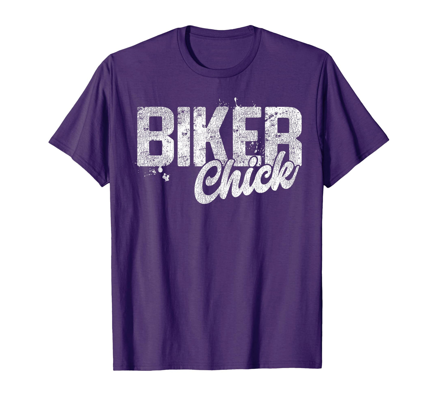 Classic Motorcycle Biker Biker Chick T-Shirt
