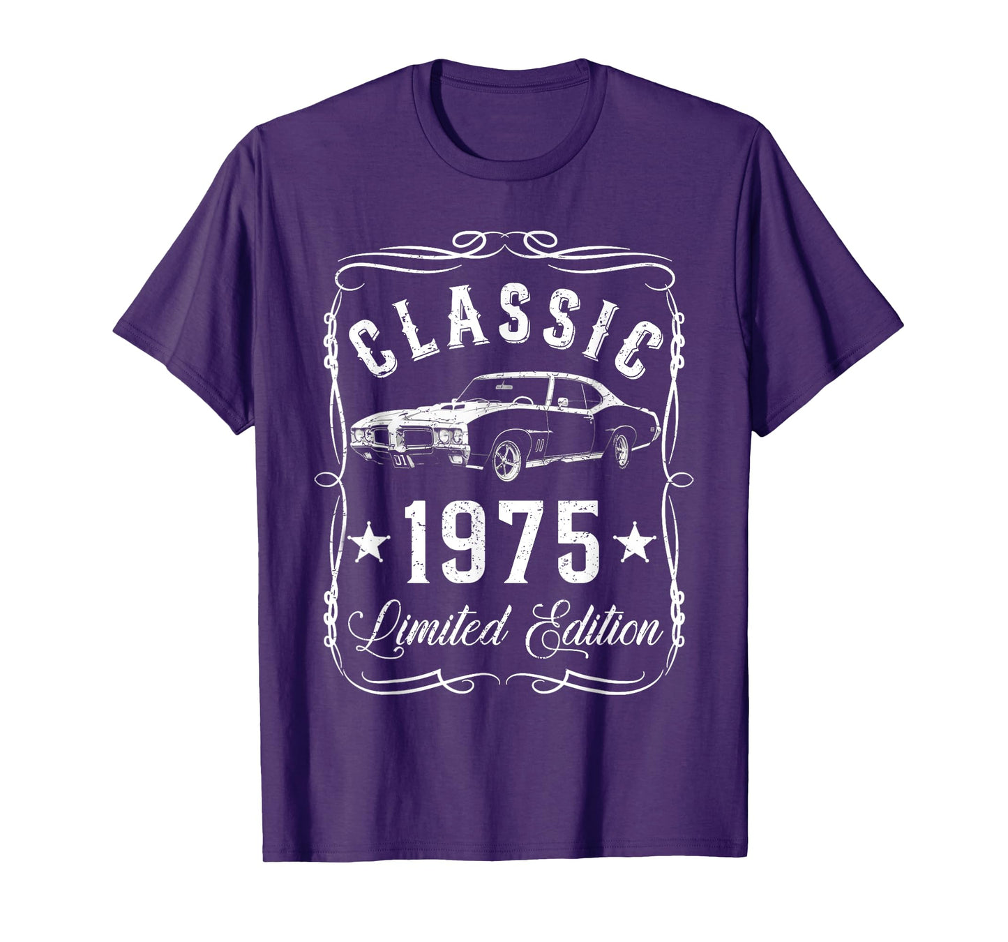 50th Birthday Classic Limited Edition 1975 Vintage Men Women T-Shirt