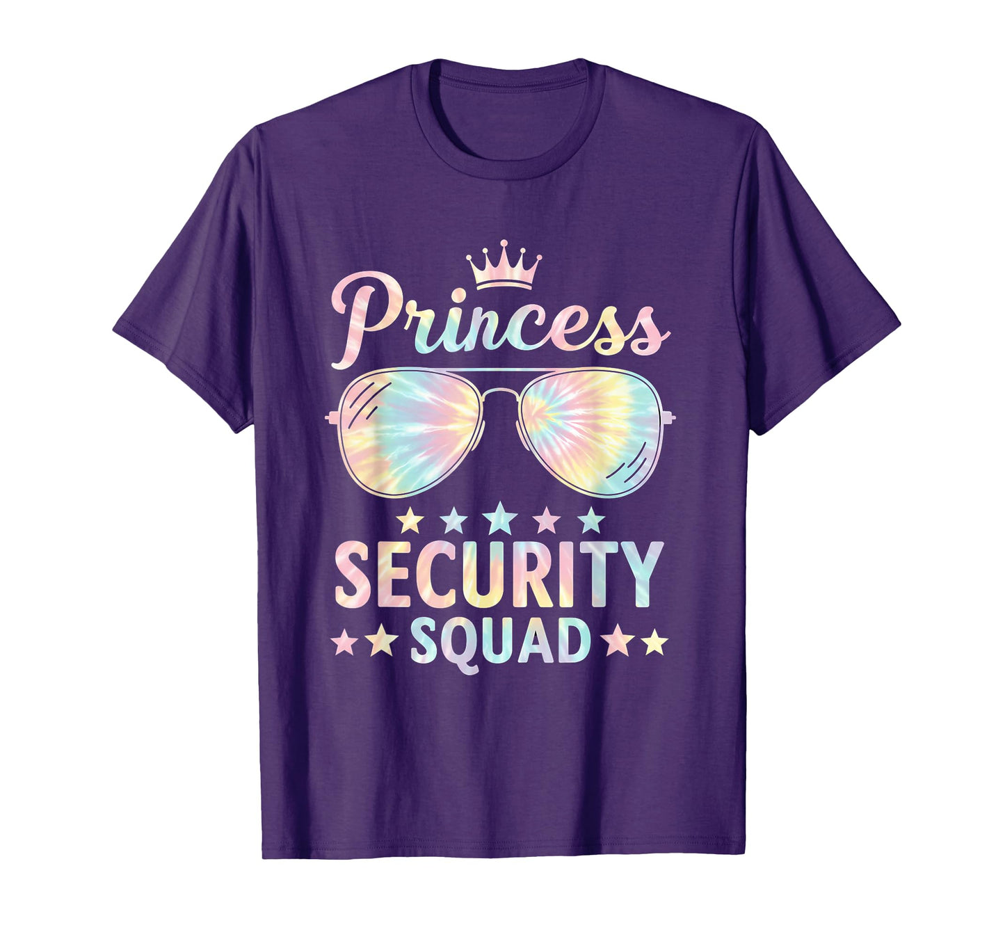 Princess Security Protection Retro Castle Matching Family T-Shirt