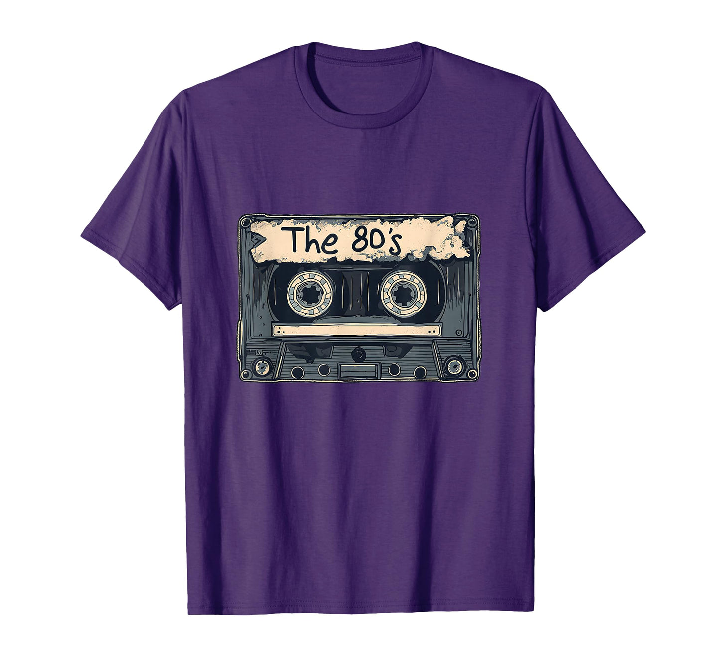 Nostalgic 80's Retro Cassette Throwback Mix Tape 90's T-Shirt