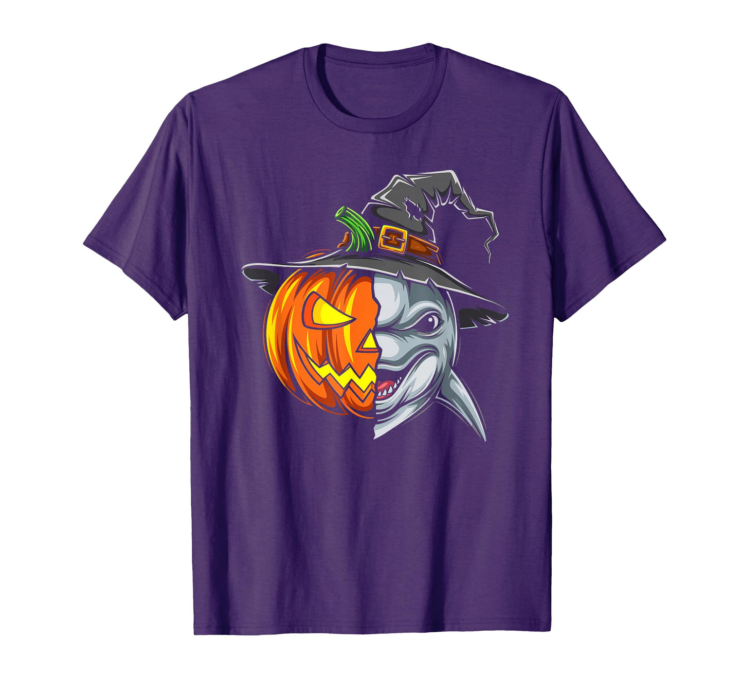 Dolphin Pumpkin Jack O Lantern Halloween Kids Mens Womens T-Shirt