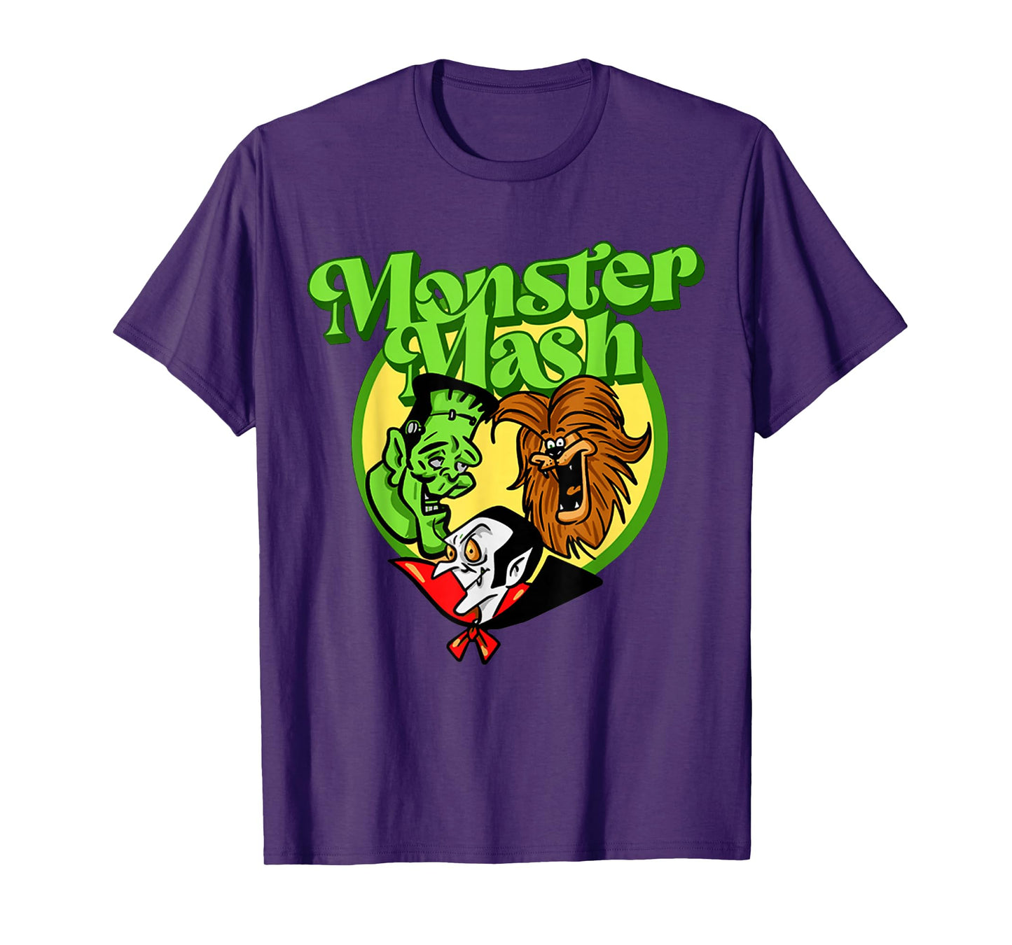 Vintage Funny Monster Mash Frankenstein Horror Movies Lovers T-Shirt