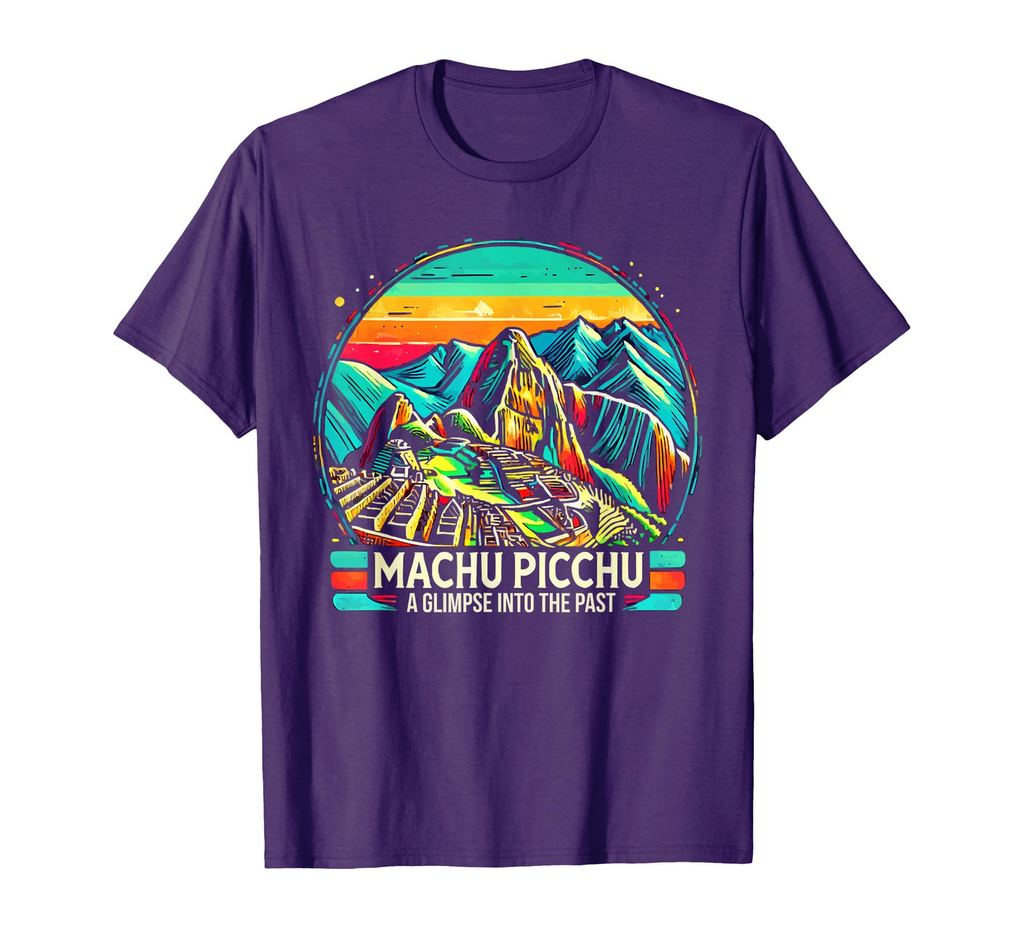 Machu Picchu Design Inca Trail Incan Empire Peru T-Shirt