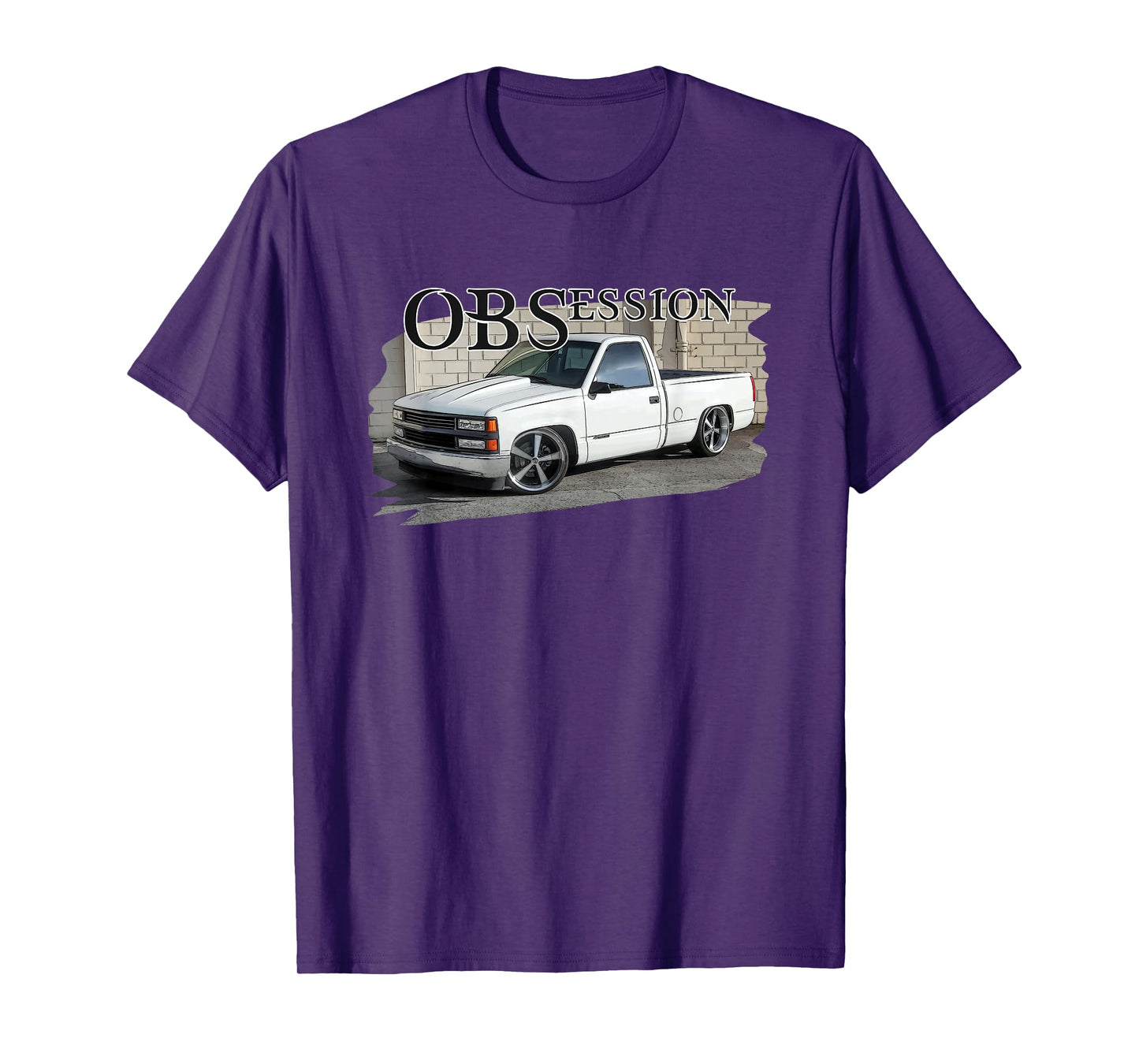 Lowered 90s Single Cab 1500 OBS Truck T-Shirt