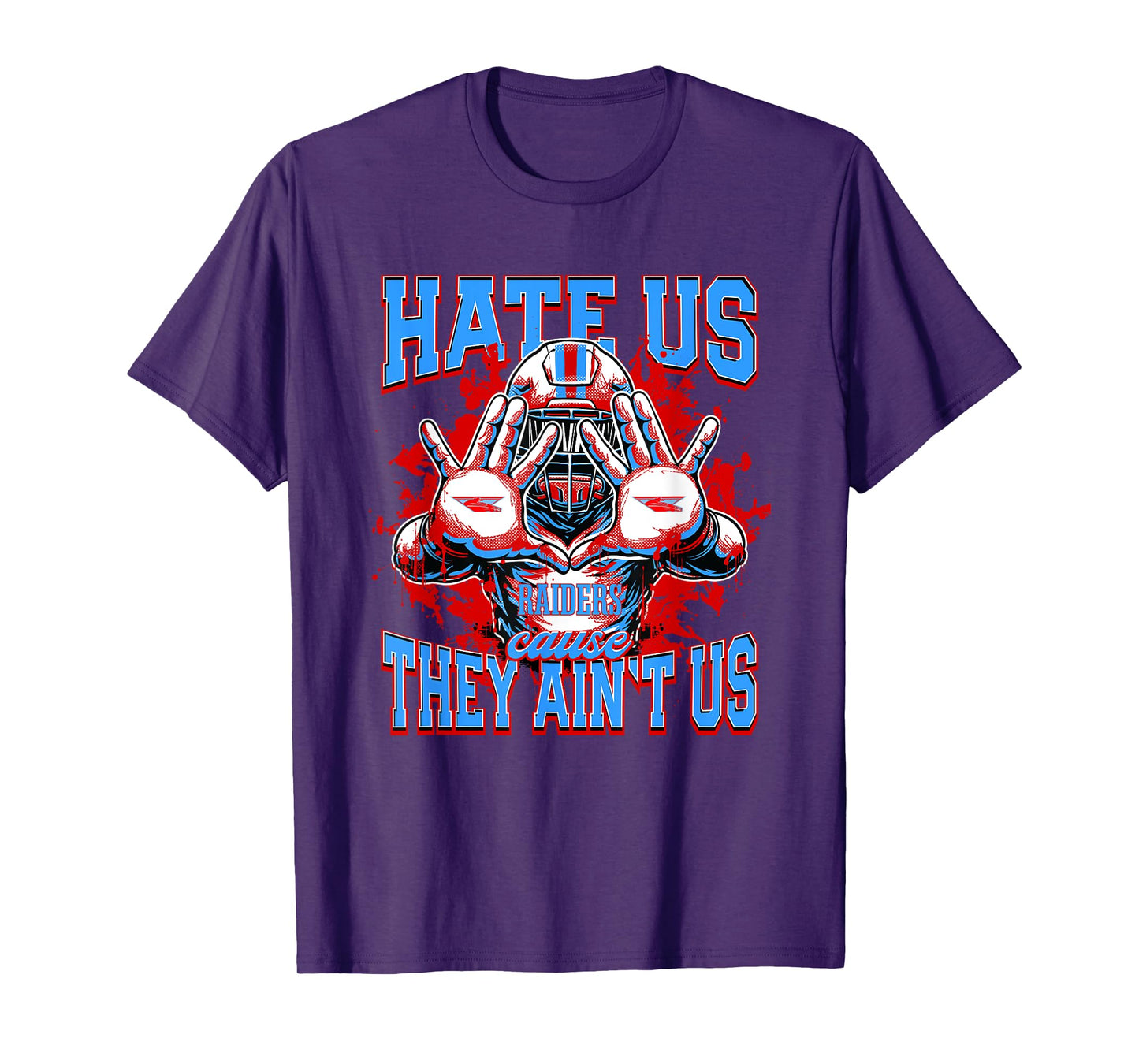 Lumberton Raiders Logo Hate Us Cause They Ain't HS T-Shirt