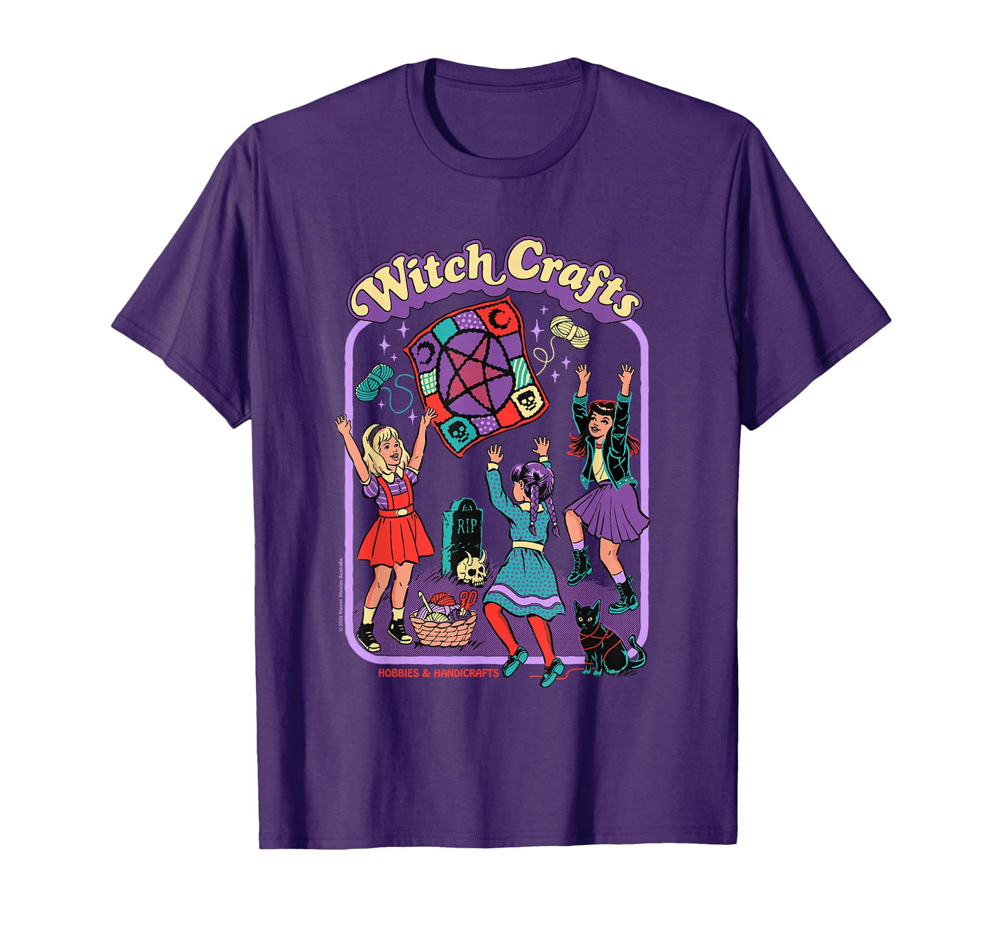 Witch Crafts Sarcastic Retro Vintage Funny Adult Humor T-Shirt