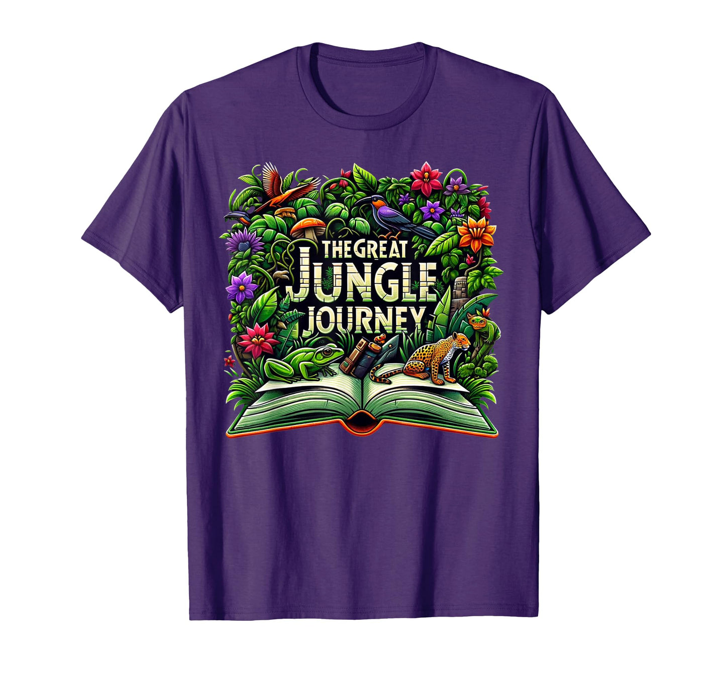 Jungle Journey VBS 2024 Vacation Bible School Summer Camp T-Shirt for Men Women Girls Kids