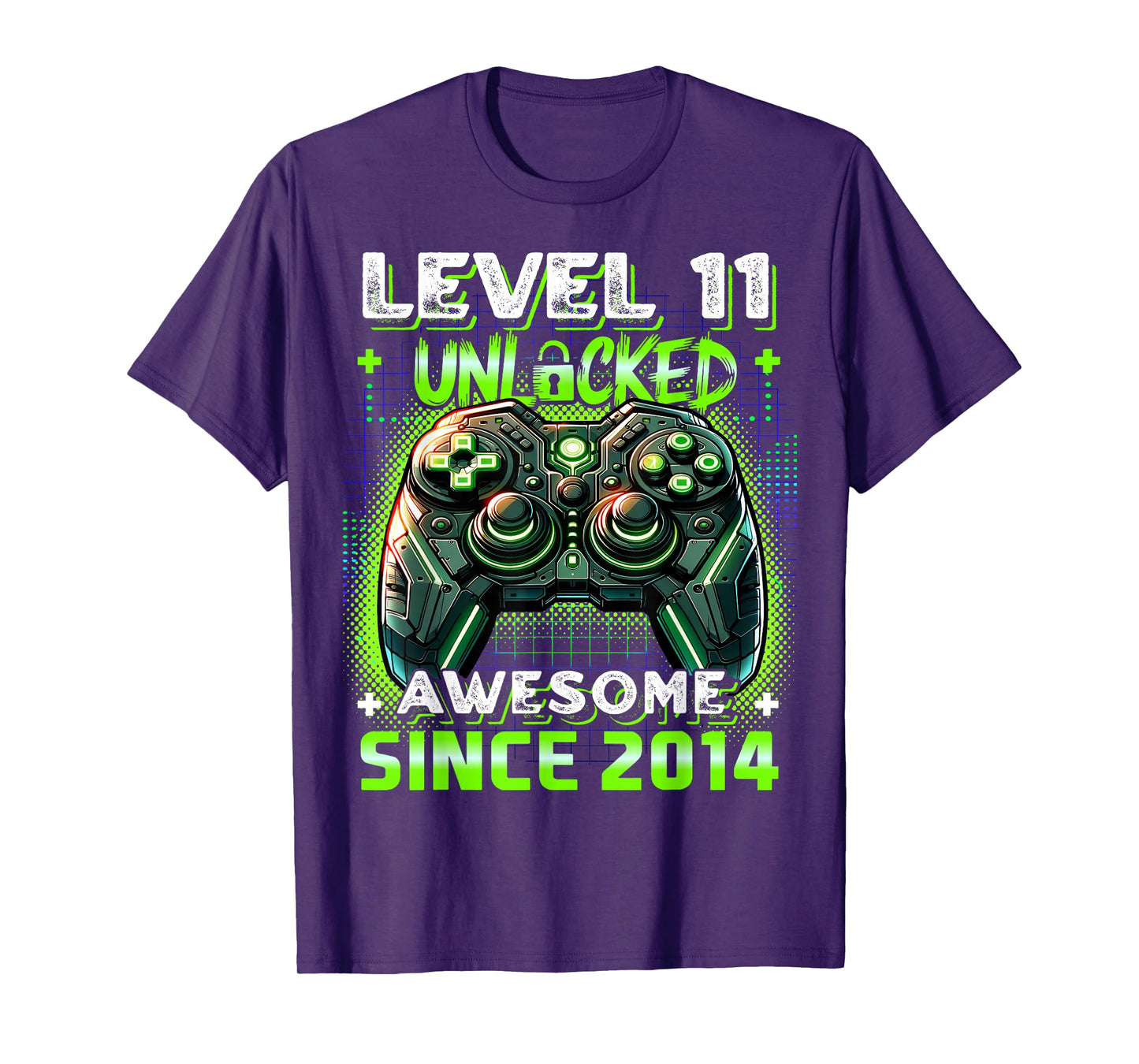 11th Birthday Boy Level 11 Gamer 11 Year Video Game Party T-Shirt