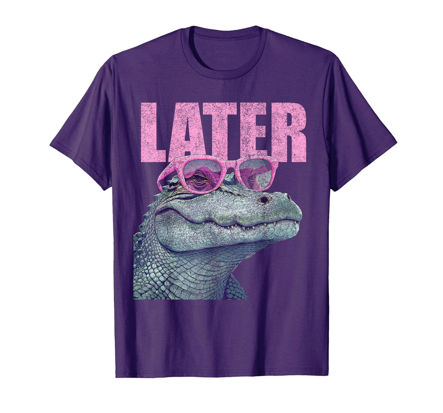 Funny Later Gator Sarcastic Saying Vintage Later Alligator T-Shirt