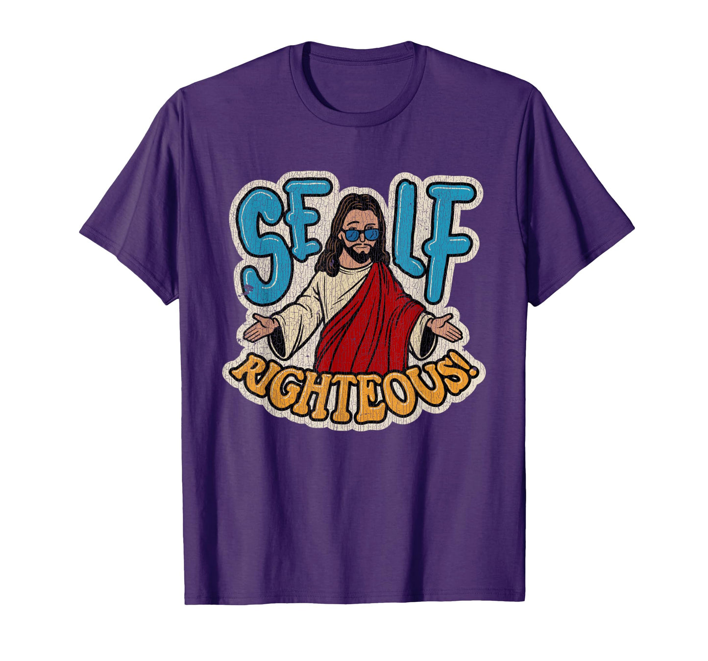 Vintage Self Righteous! Righteous Jesus T-Shirt