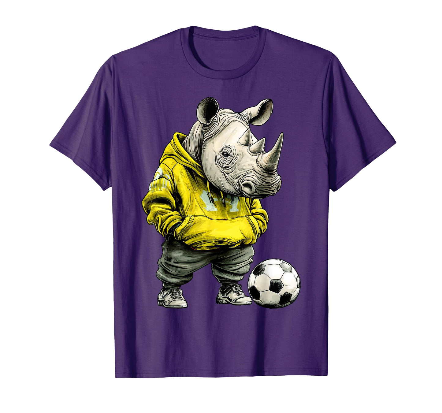 Rhino Soccer / Soccer player Rhino T-Shirt