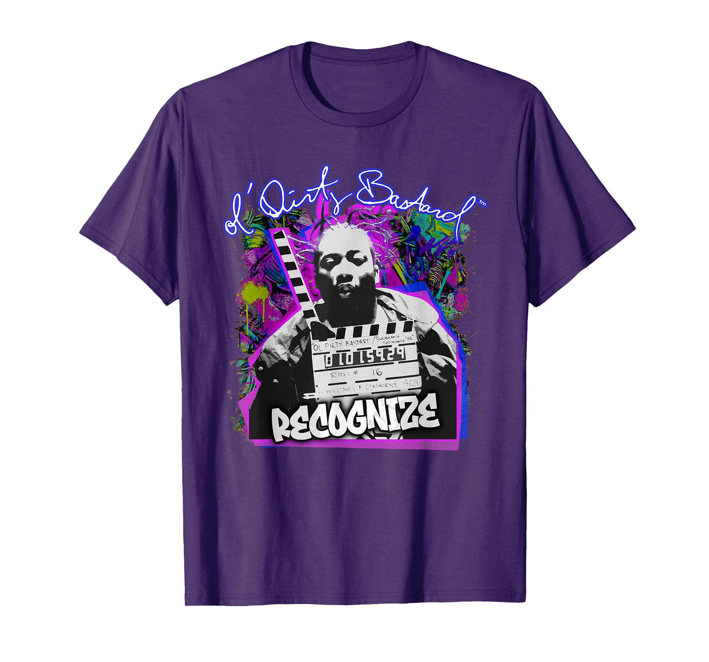 ODB Ol Dirty Ba--ard Recognize Graff Vintage Hip Hop Rap T-Shirt