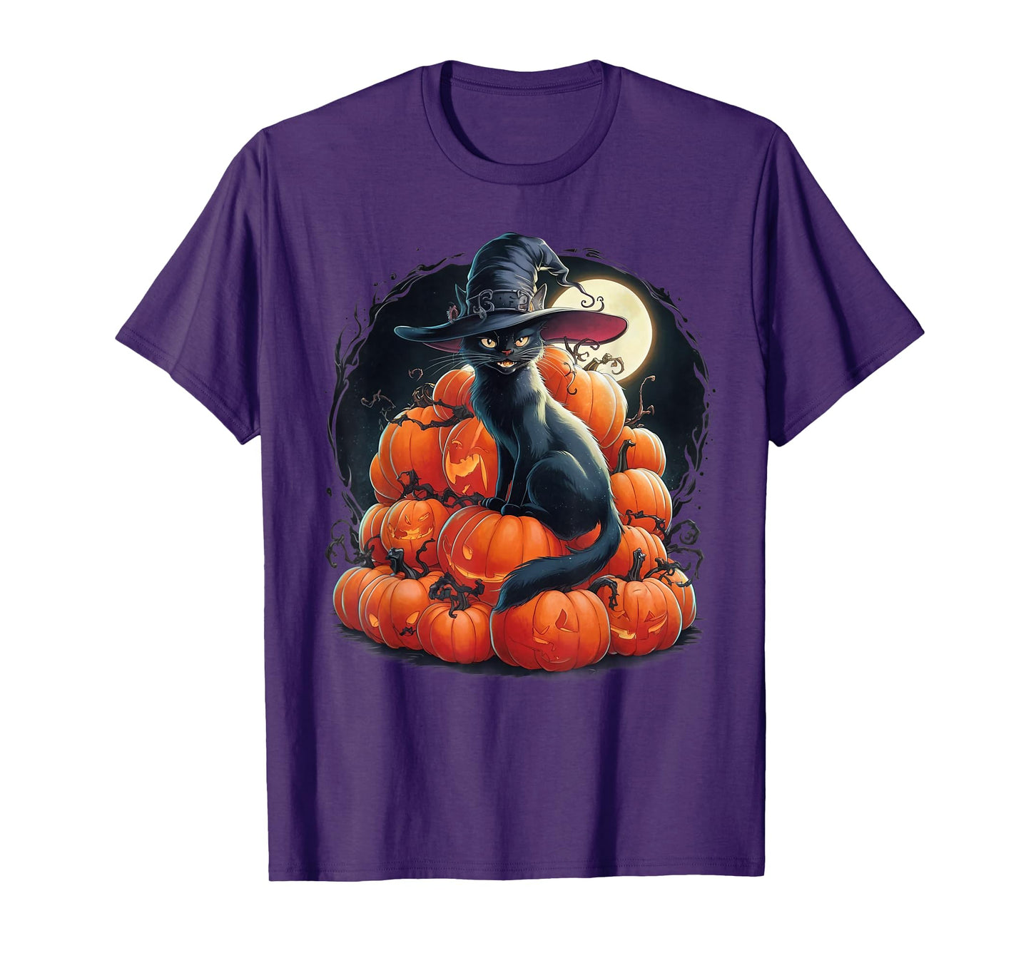 Black cat Halloween Shirt T-Shirt