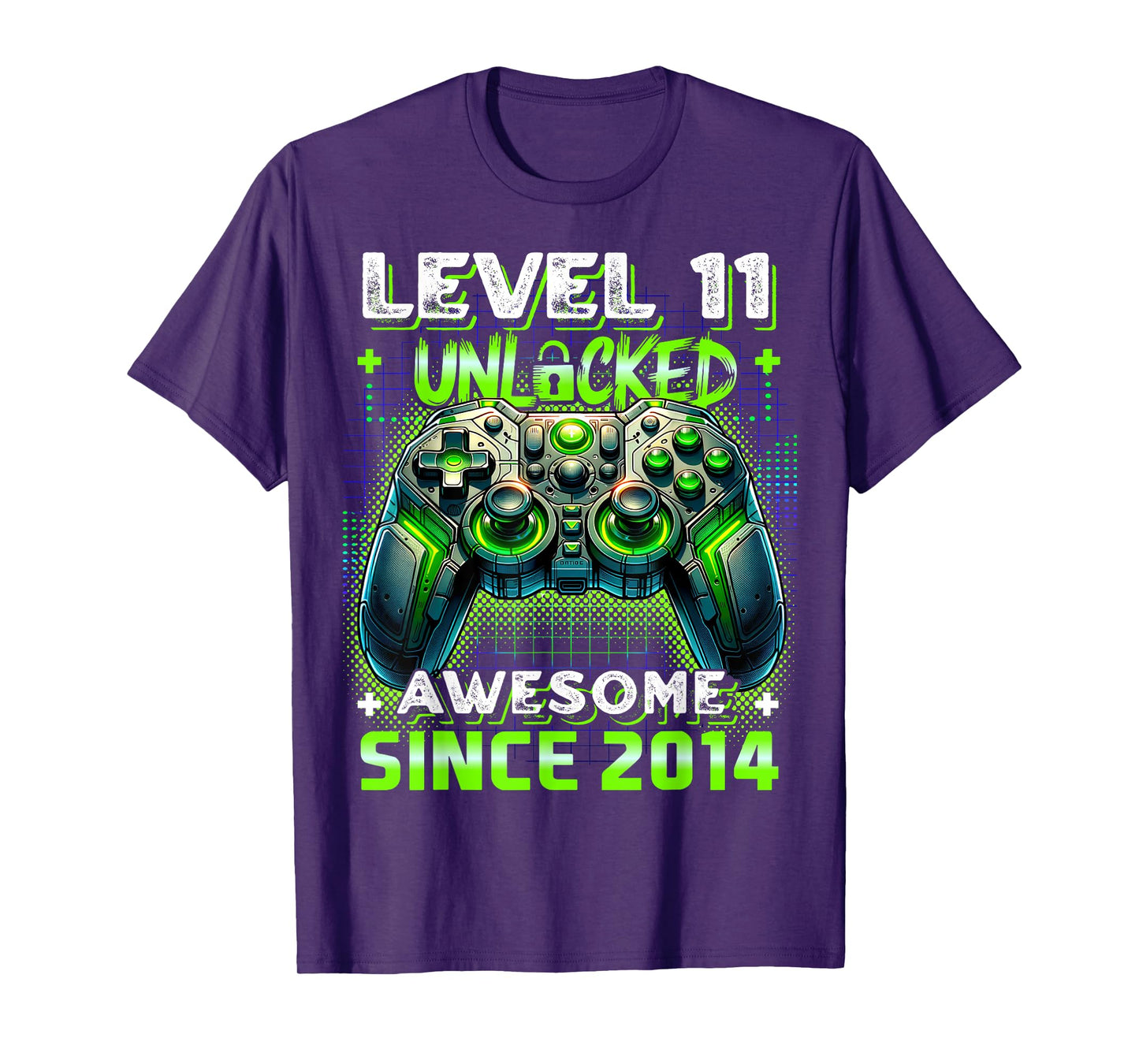 11th Birthday Boy Level 11 Gamer 11 Year Video Game Party T-Shirt