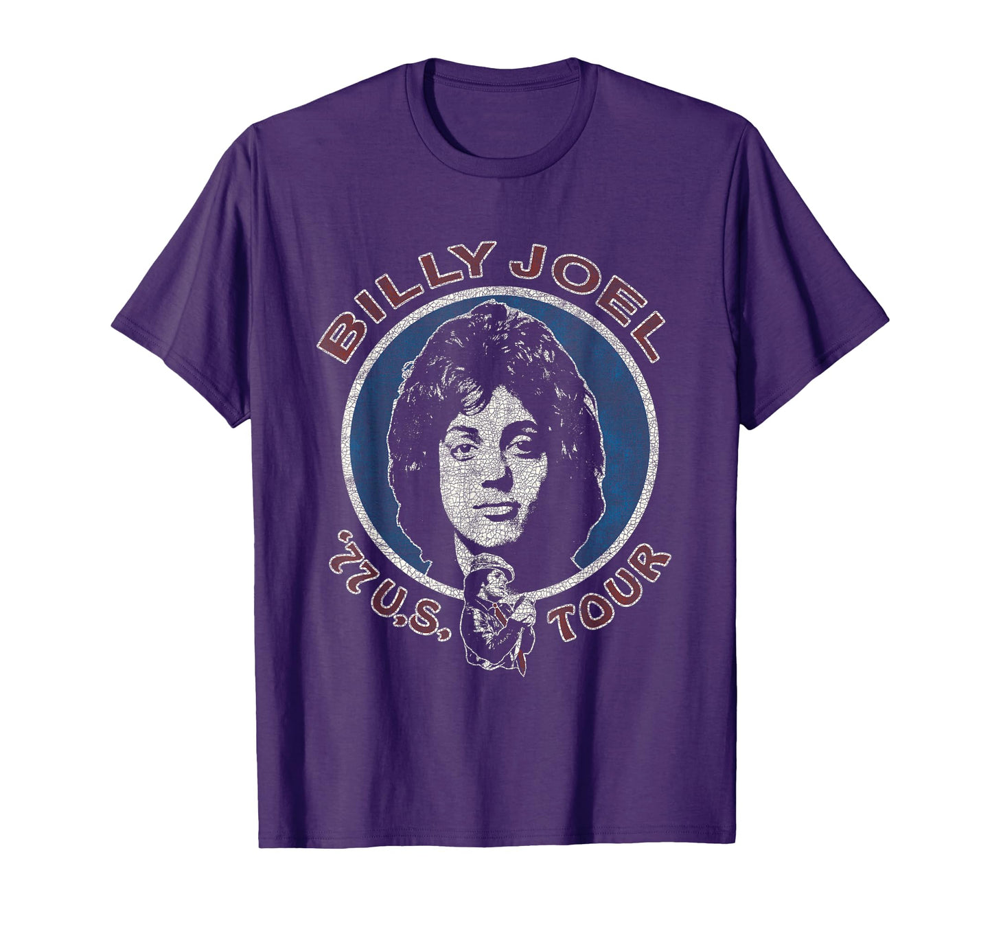 Official Billy Joel US Tour 77 T-Shirt