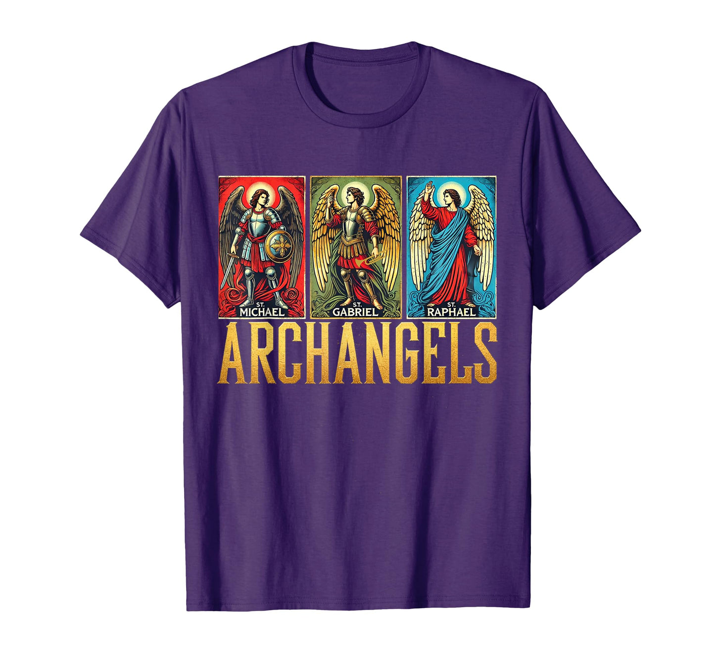 Saint Michael Catholic Archangels Biblical T-Shirt