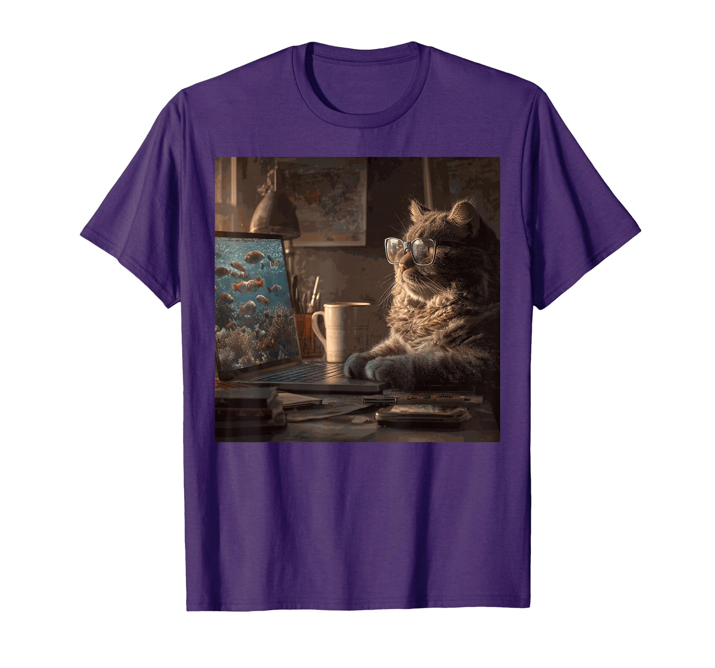 Funny Graphic Cat Humorous Funny T-Shirt
