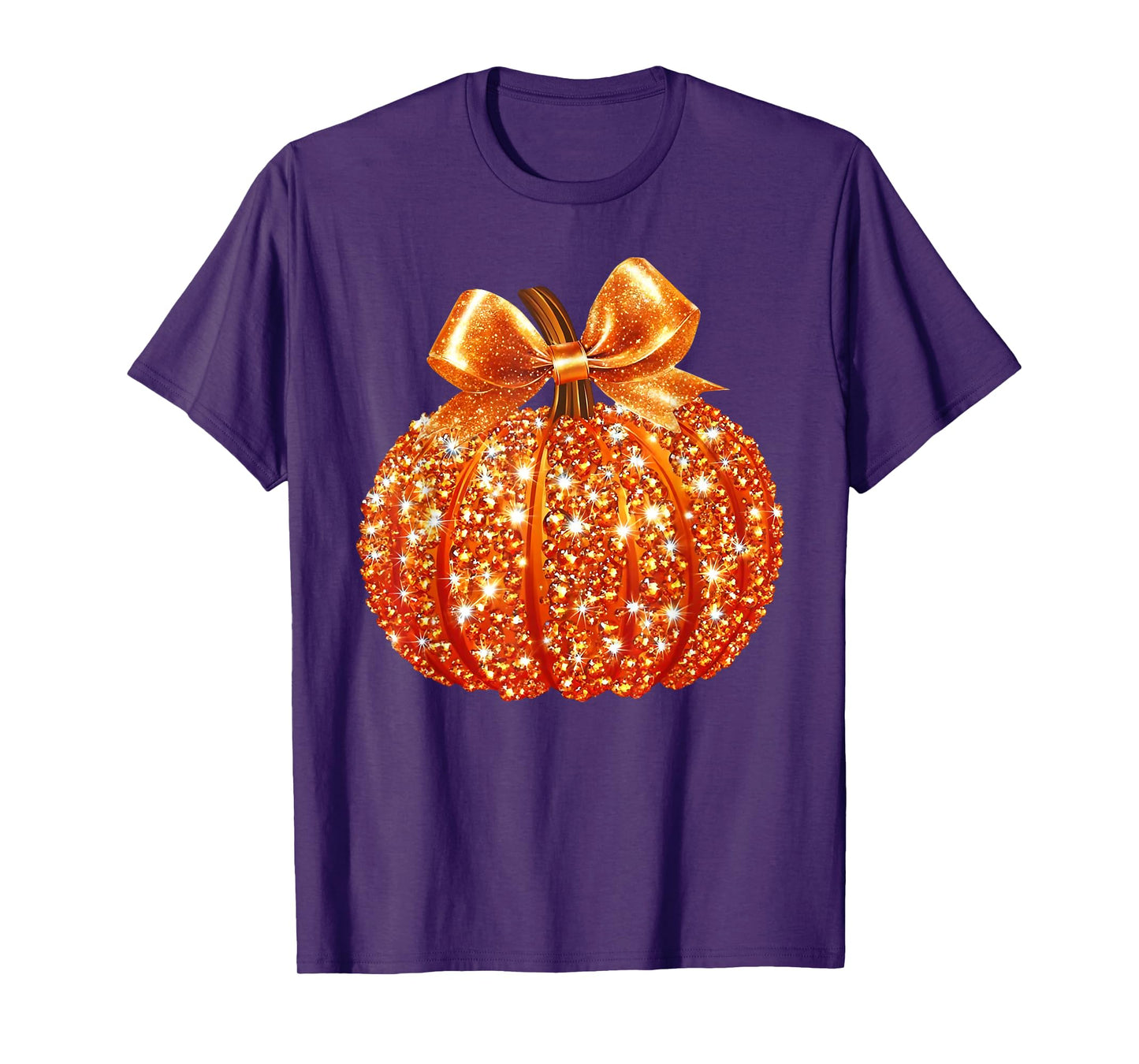 Coquette Bow Pumpkin Season Thanksgiving Autumn Fall Y'all T-Shirt