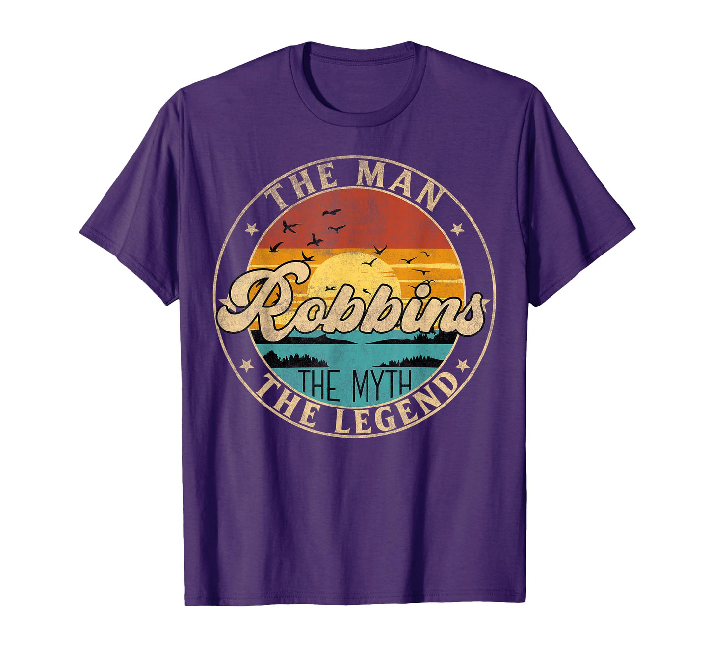 ROBBINS The Man The Myth The Legend First Name T-Shirt