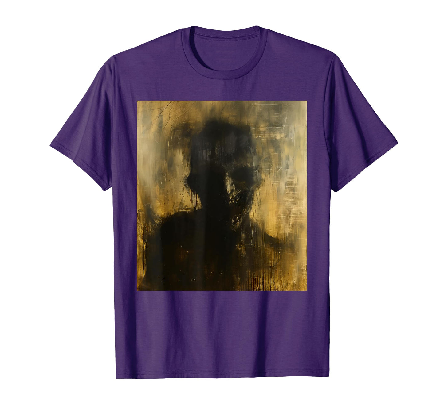 Horror Demon Skeleton Creature Creepy Hell Goth Occult Art T-Shirt