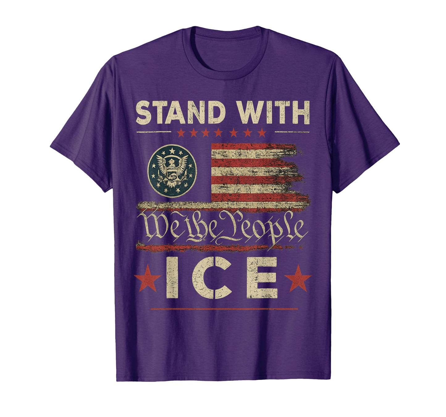I Support ICE Vintage ICE Enjoy Deportation T-Shirt