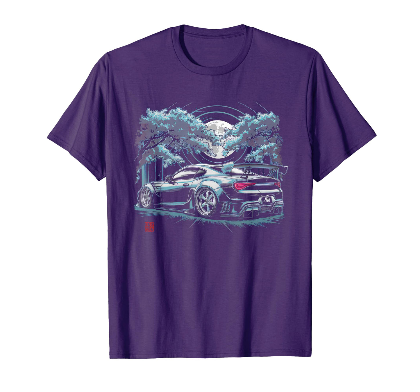 Japanese Car Tshirt Men JDM Japan Street Racing Streetwear T-Shirt