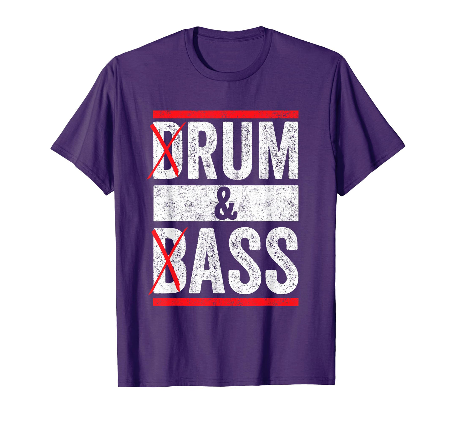Vintage Drum & Bass / Rum & Ass Funny T-Shirt