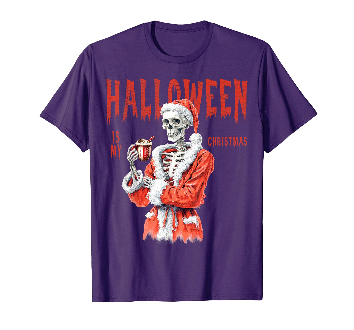 Halloween Christmas Horror Holiday Funny Character Scary T-Shirt