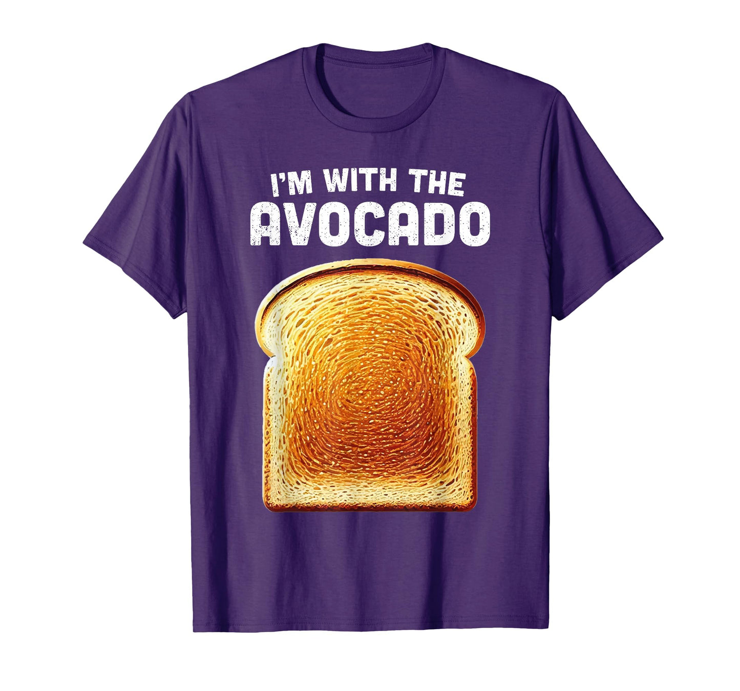 Im With Avocado Shirt Toast Matching Funny Halloween Costume T-Shirt