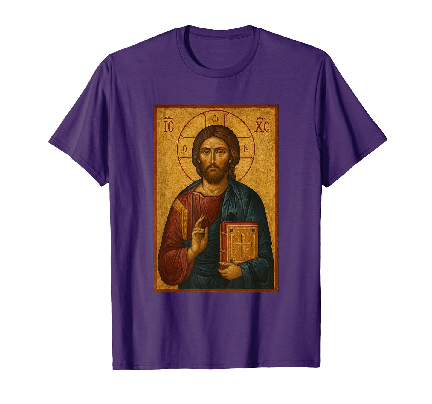 Christian Orthodox Jesus Christ Icon T-Shirt
