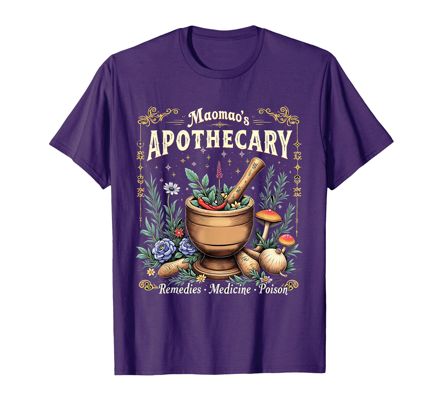 Maomao's Apothecary Fantasy Herbal Potion Art T-Shirt