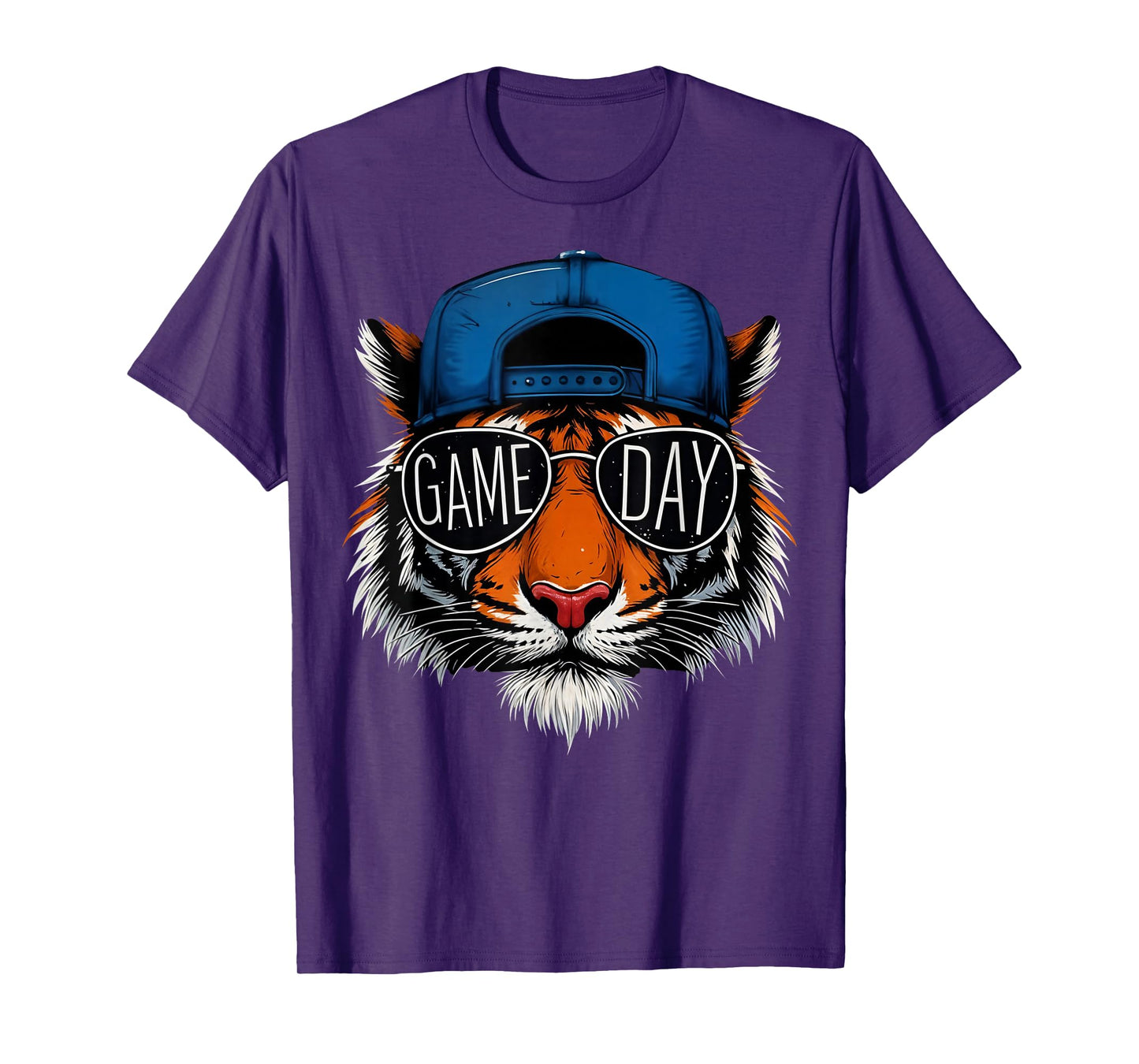 Vintage Game Day Retro Name Tiger Gift for Men Women Kid T-Shirt