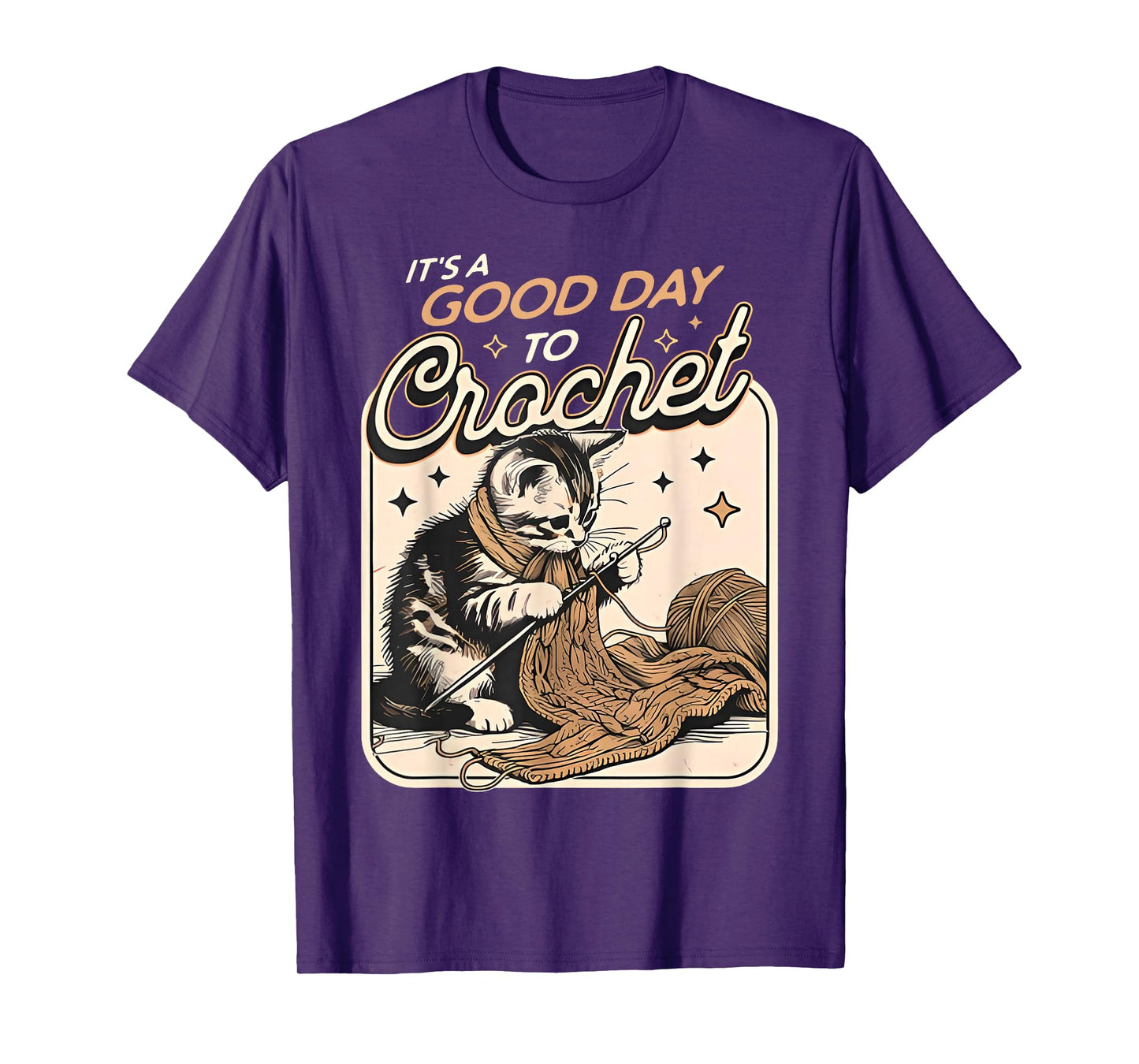 It’s a Good Day to Cute Cat Crochet Lover T-Shirt