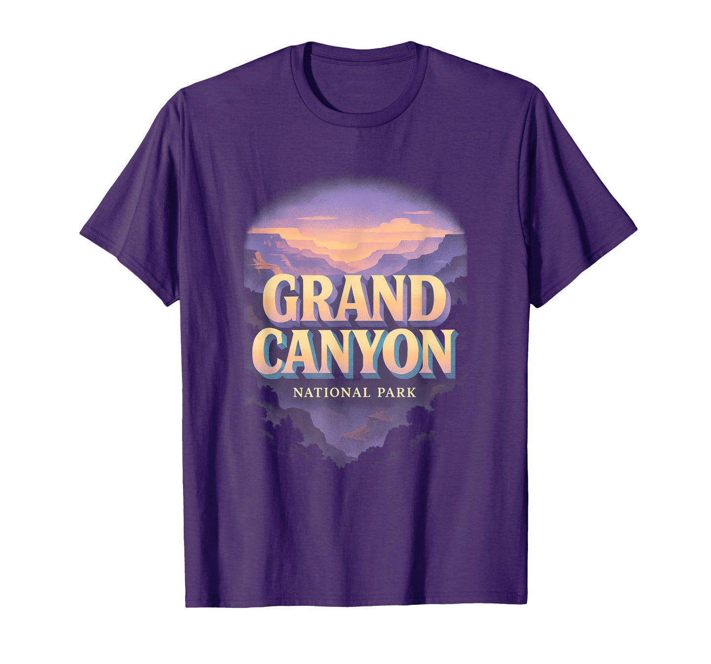 Grand Canyon National Park - Vintage Arizona Souvenir T-Shirt
