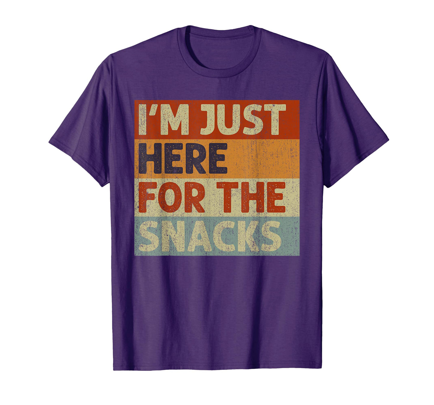 I'm Just Here For The Snacks Funny Saying Toddler Kids T-Shirt