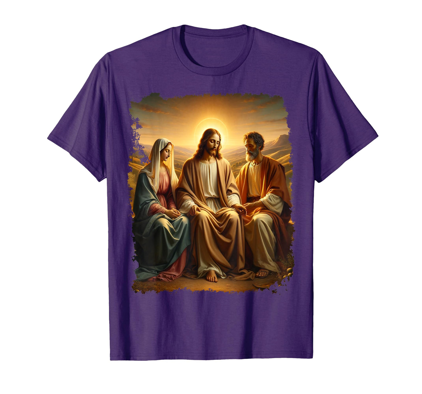 Jesus Christ Mary Joseph Christian T-Shirt