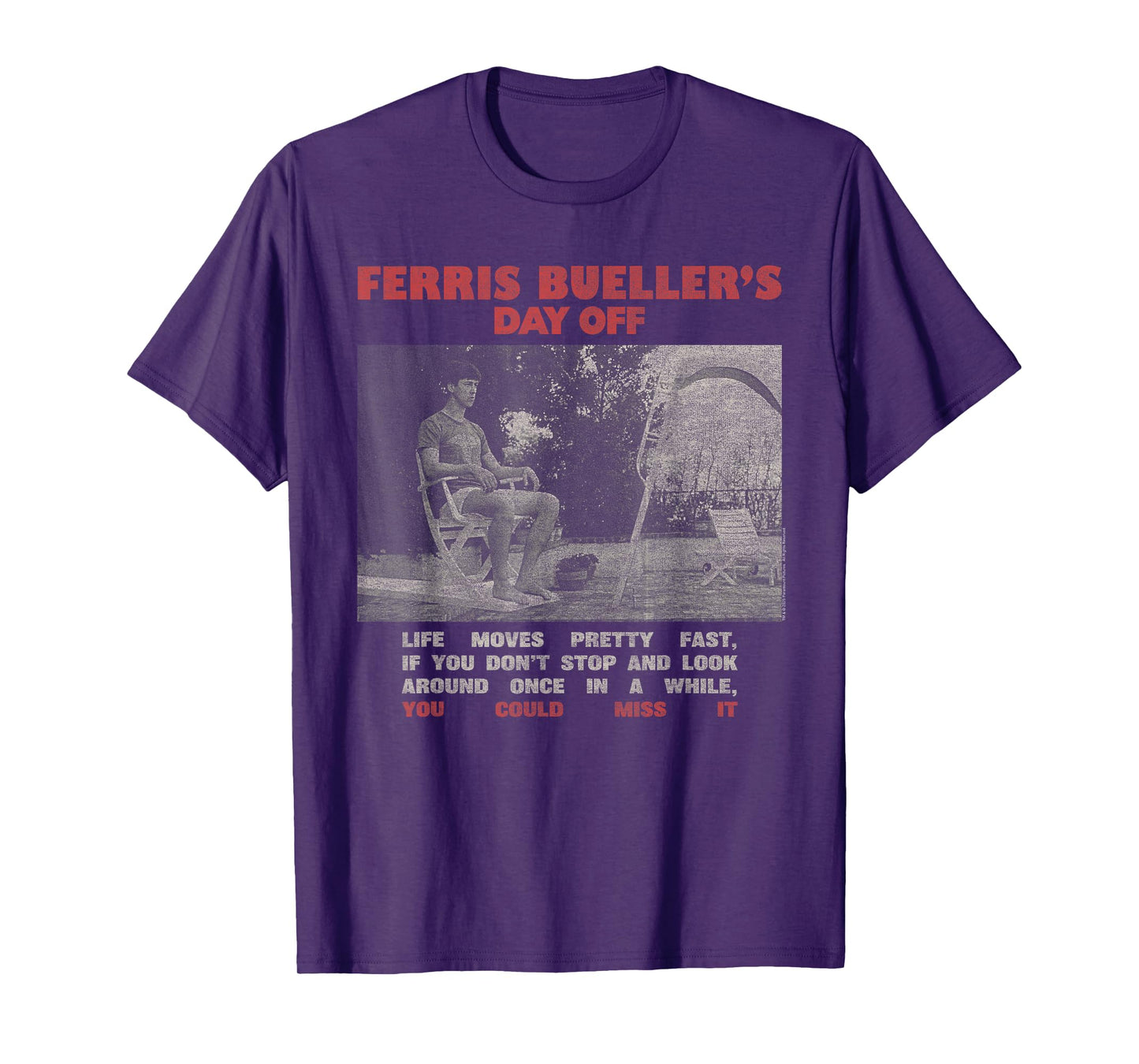 Ferris Bueller's Day Off Cameron You Could Miss It Movie T-Shirt