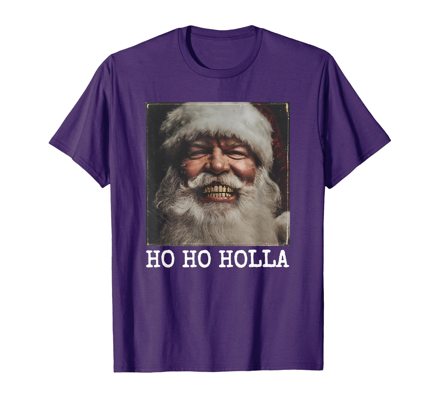 Hip Hop Christmas Gangster Santa T-Shirt