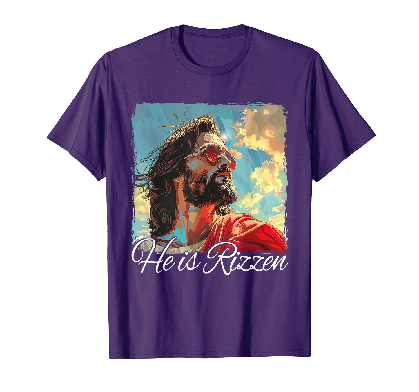 He Is Rizzen Jesus T-Shirt