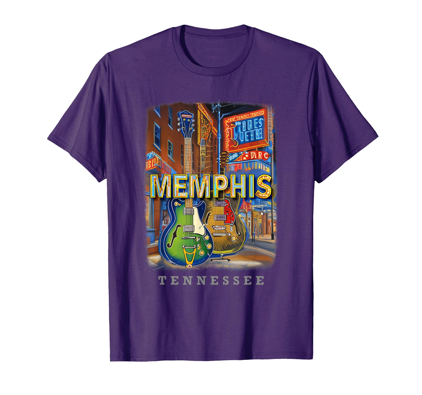 Memphis Tennessee TN Musical Legacy SD766 T-Shirt