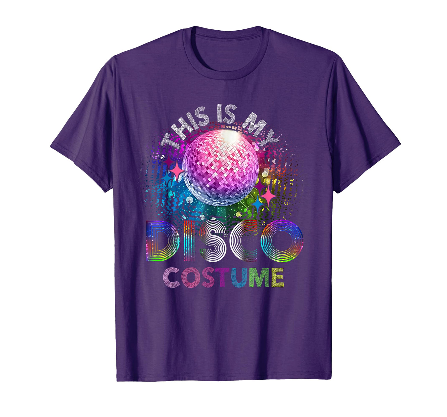 This Is My Disco Costume 70s 80s Party Outfit T-Shirt