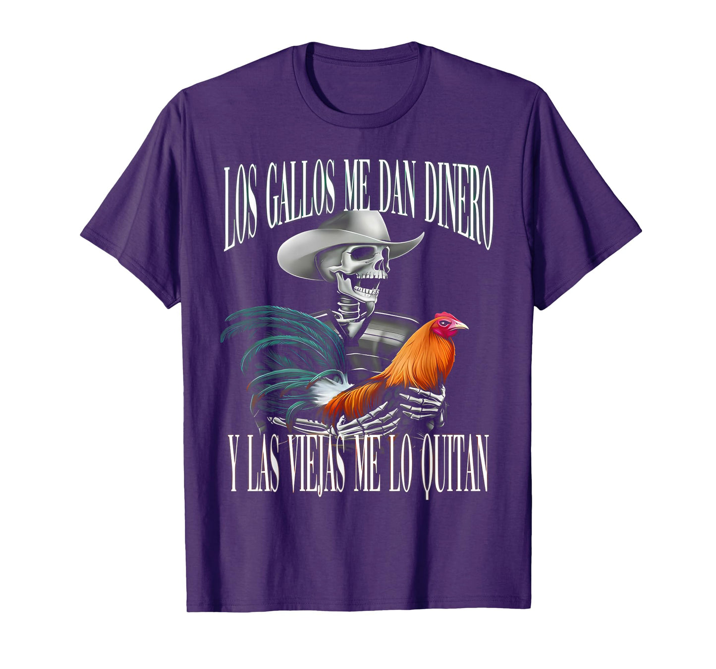 Calacas Chidas Gym Con Frases Sarcasticas Funny Saying T-Shirt