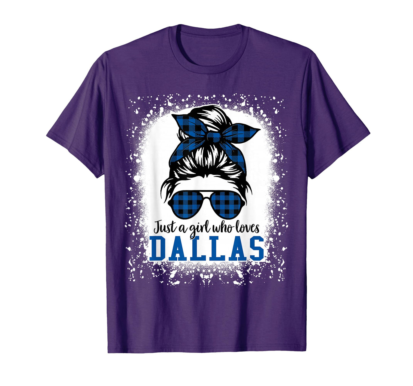 Just a Girl Who Loves Dallas, Dallas Women Girls Moms Kids T-Shirt