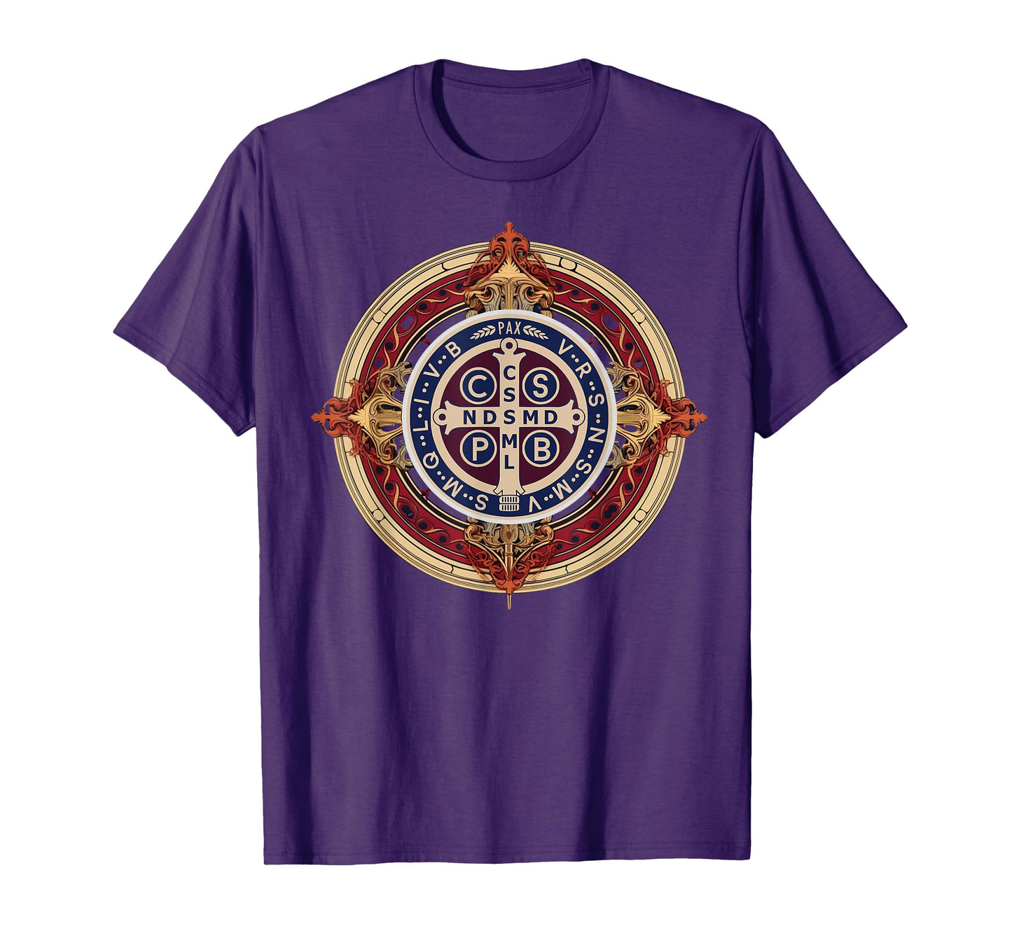 Catholic Saint Benedict Medal T-Shirt