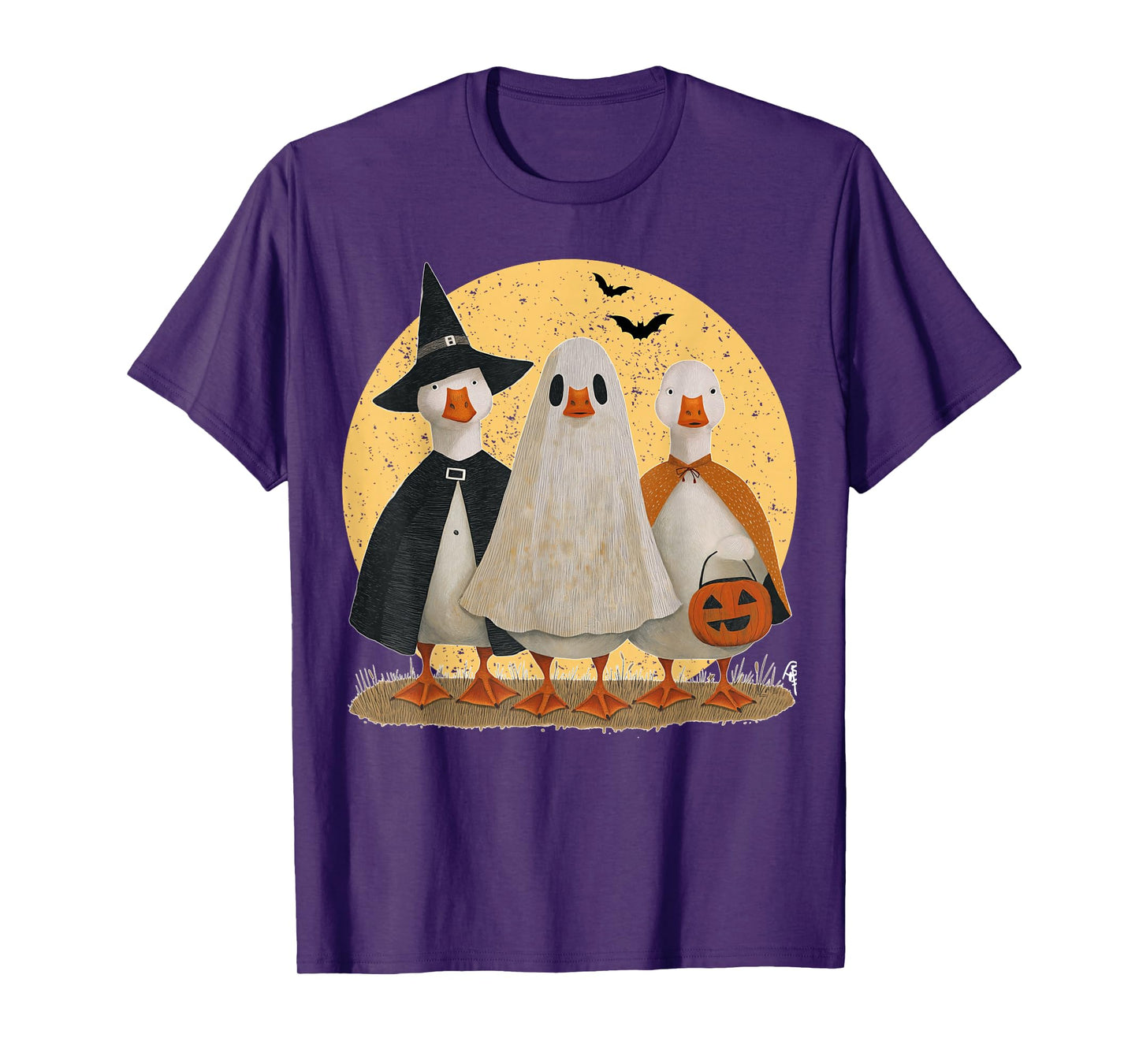 Trick or Treating Halloween Ducks T-Shirt