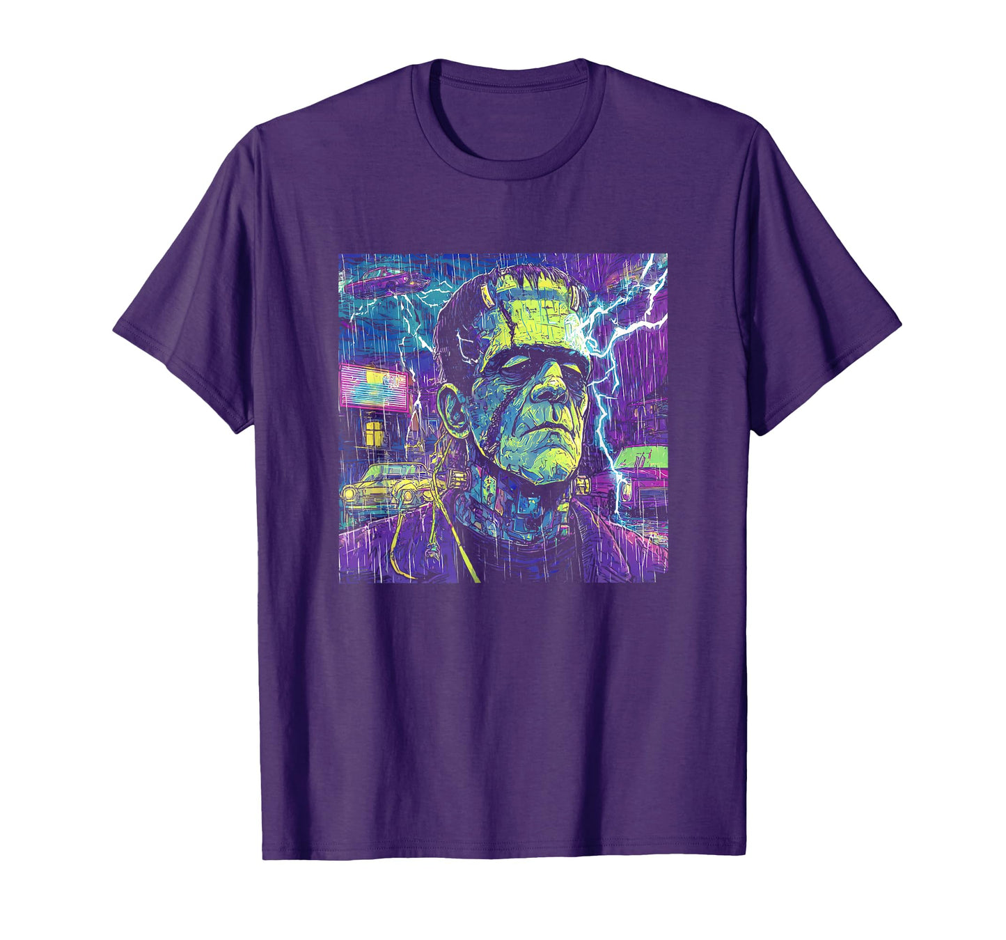 Vintage Funny Frankenstein Monster Lovers Spooky Halloween T-Shirt