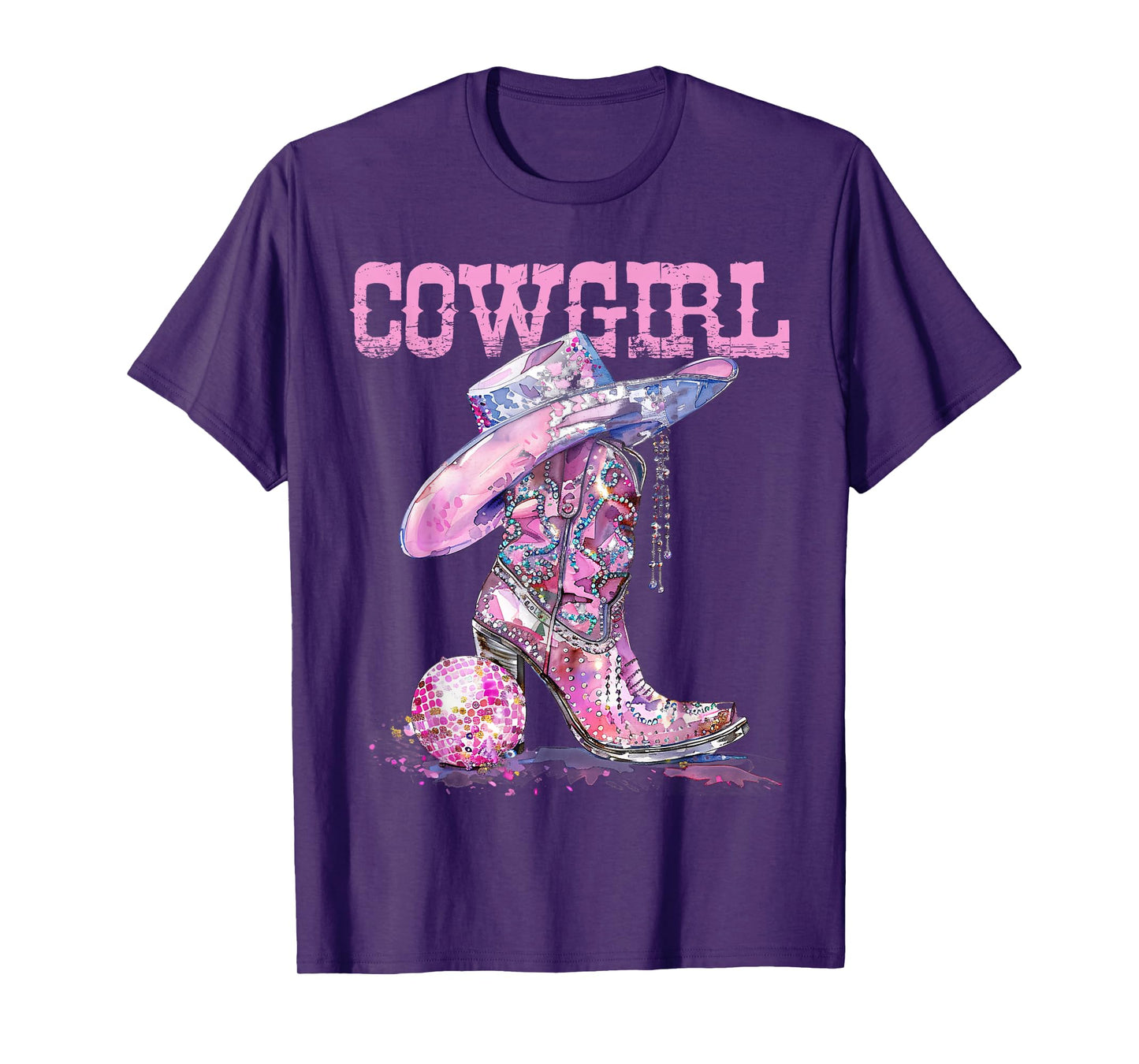 Cowgirl Country Concert Outfit for Women, Youth & Teen Girls T-Shirt