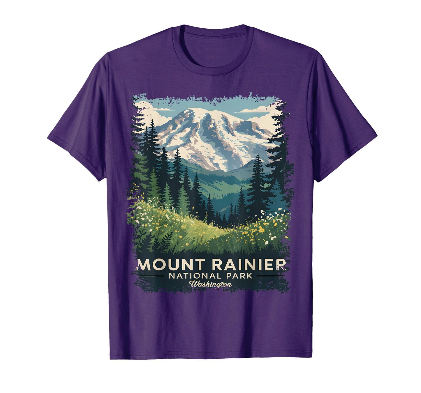 Mount Rainier National Park Washington T-Shirt