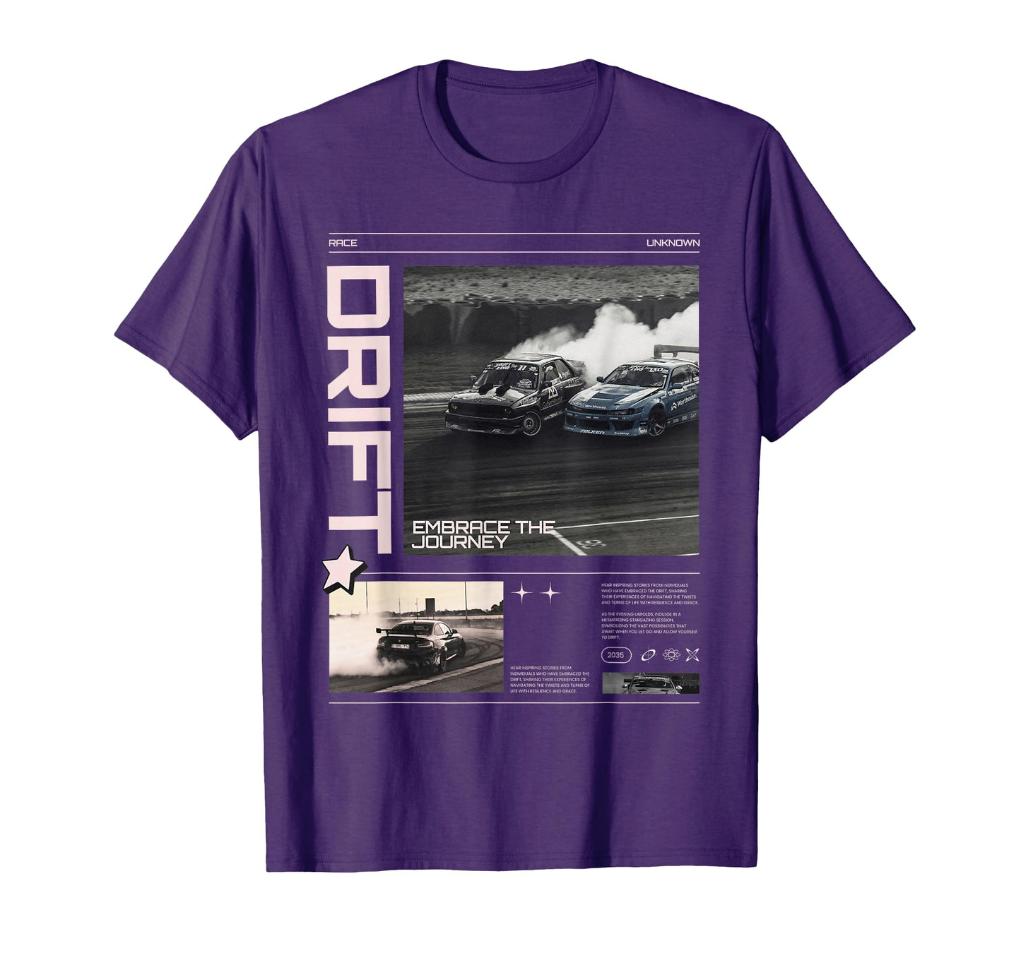 Cool Retro Vintage Japanese JDM Tokyo Japan Drift Race Car T-Shirt